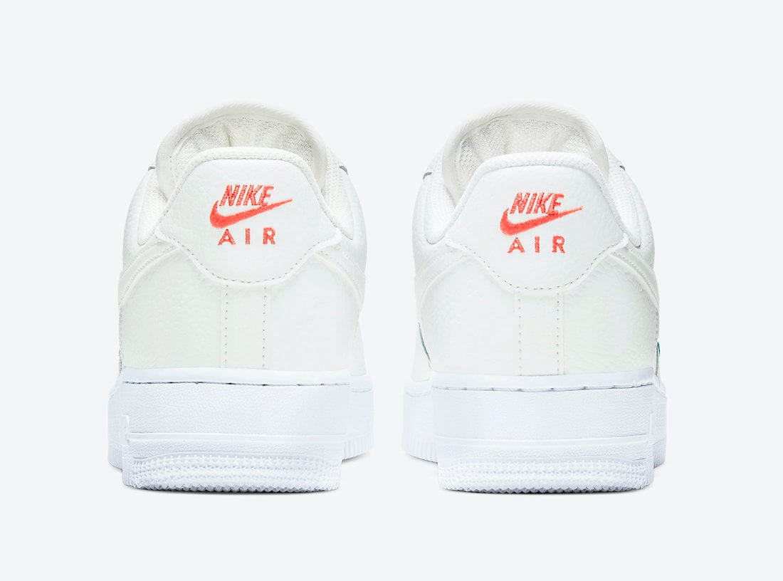 Nike Air Force 1 Low Summit White Solar Red CT1989-101 Release Date Info