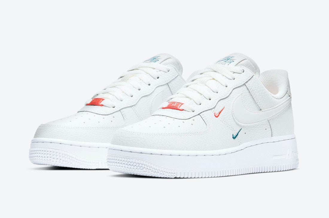 Nike Air Force 1 Low Summit White Solar Red CT1989-101 Release Date Info