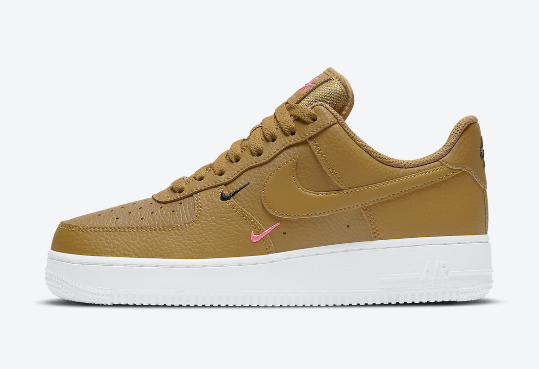 Nike Air Force 1 Low Wheat Pink CT1989-700 Release Date Info