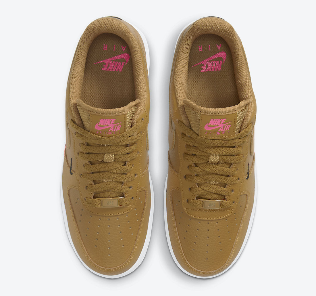 Nike Air Force 1 Low Wheat Pink CT1989-700 Release Date Info