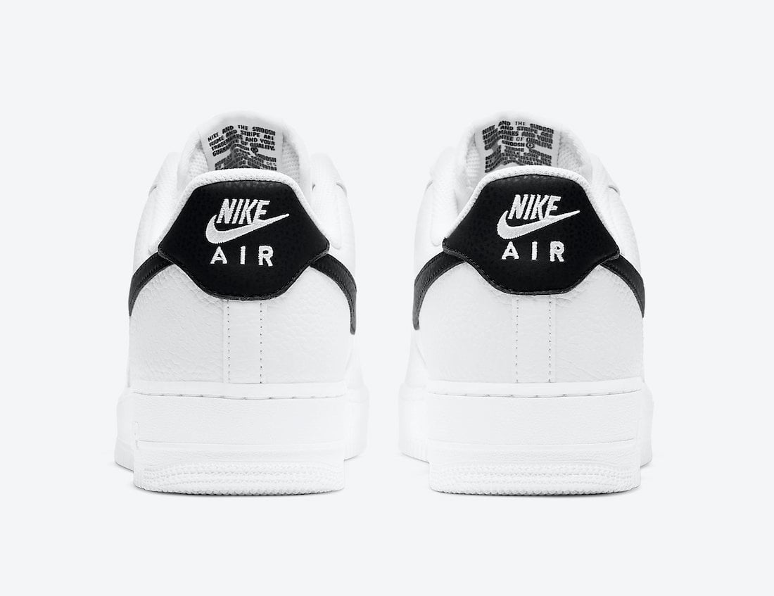 Nike Air Force 1 Low White Black CT2302-100 Release Date Info