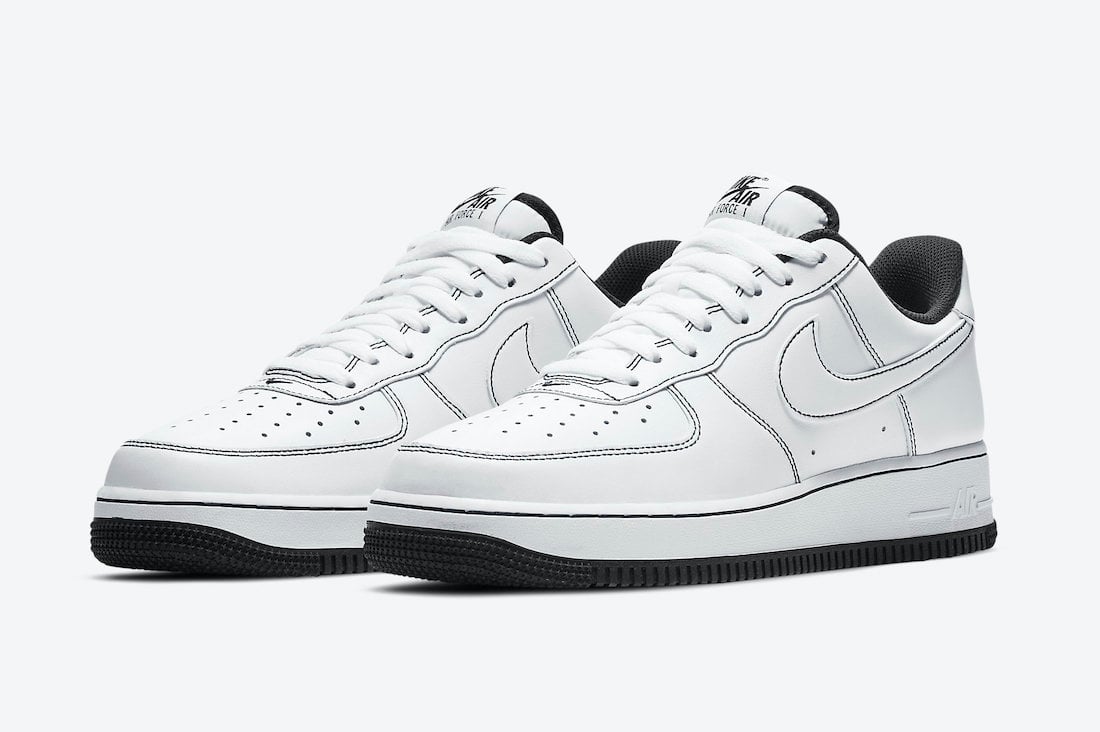 Nike Air Force 1 Low White Black CV1724-104 Release Date Info