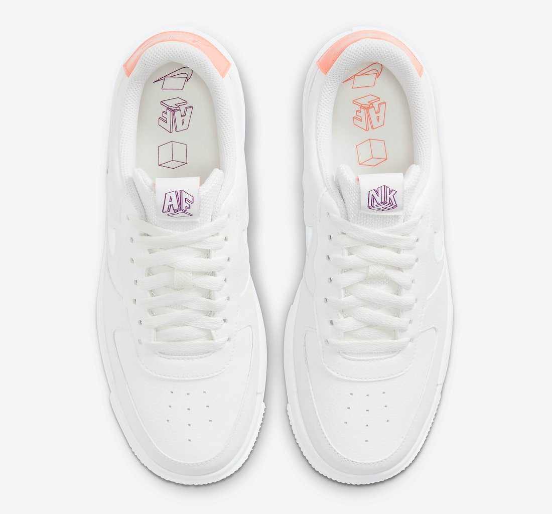 Nike Air Force 1 Pixel White Salmon Pink DH3860-100 Release Date Info