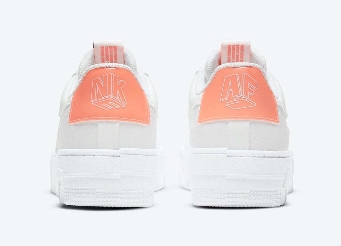 Nike Air Force 1 Pixel White Salmon Pink DH3860-100 Release Date Info