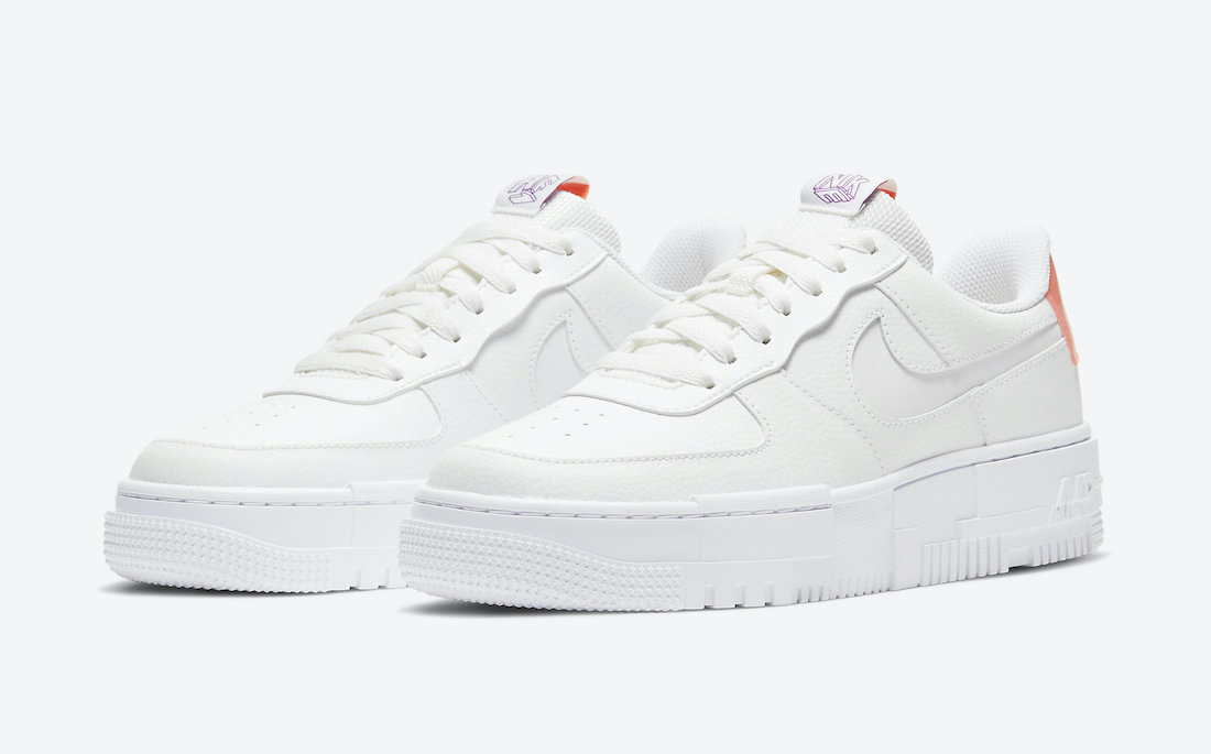 Nike Air Force 1 Pixel White Salmon Pink DH3860-100 Release Date Info