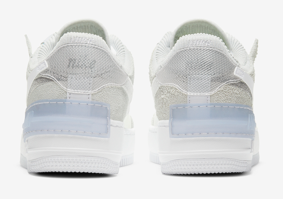 Nike Air Force 1 Shadow Pure Platinum DC5255-043 Release Date Info