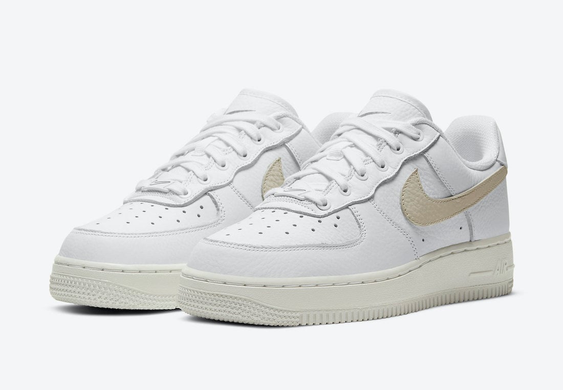 Nike Air Force 1 WMNS Light Bone DC1162-100 Release Date Info