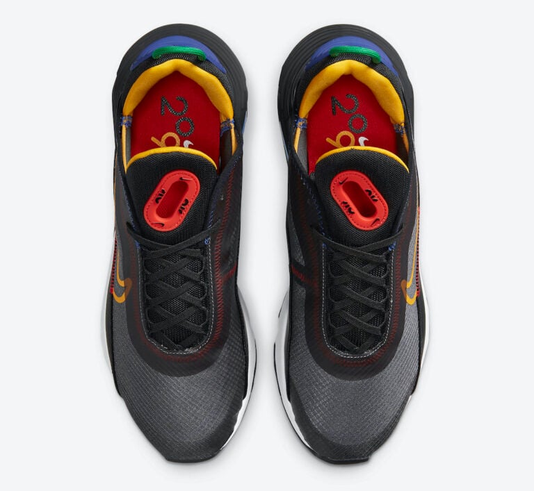 Nike Air Max 2090 Dark Grey/Black-Chile Red-University Gold On Sale â Sneaker Hello