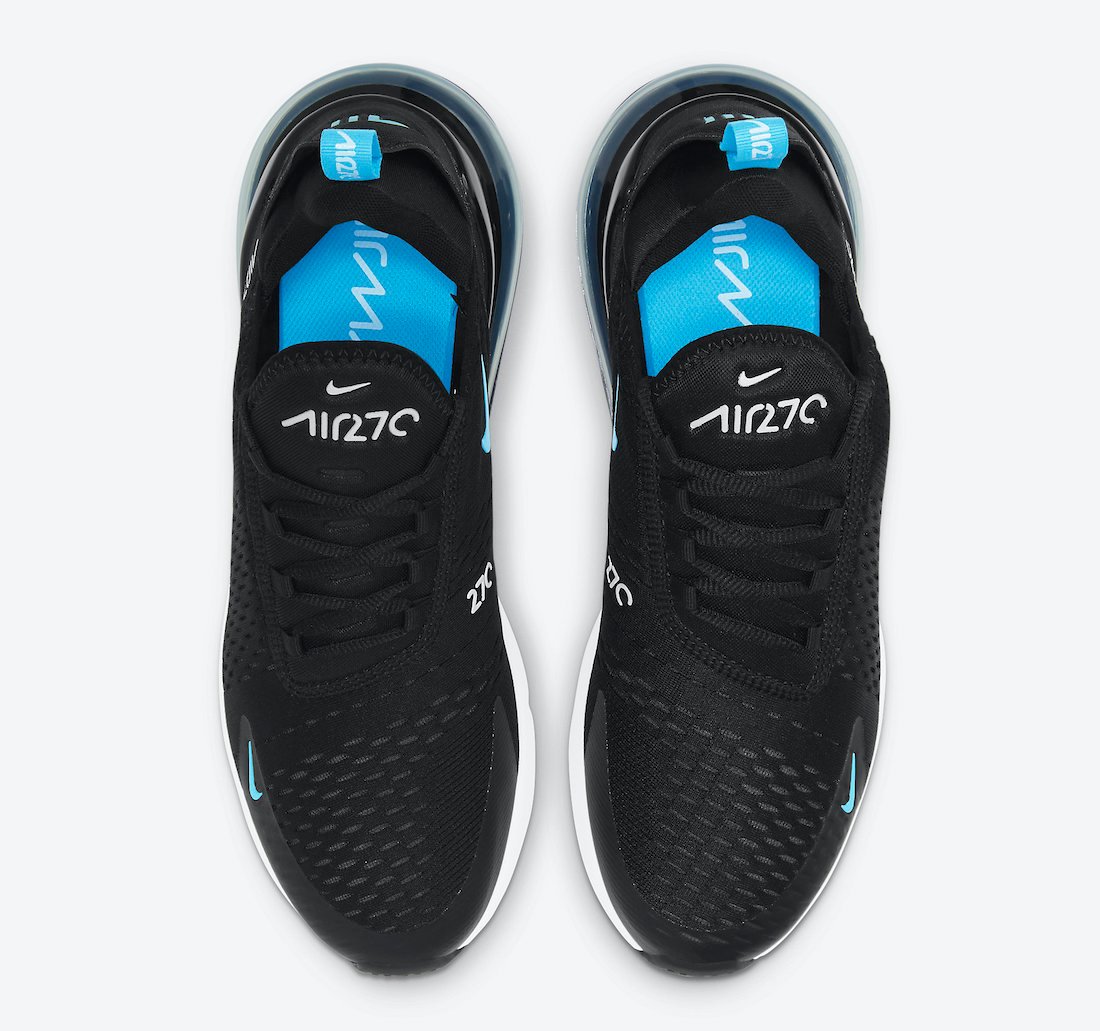 Nike Air Max 270 Black University Blue DD7120-001 Release Date Info