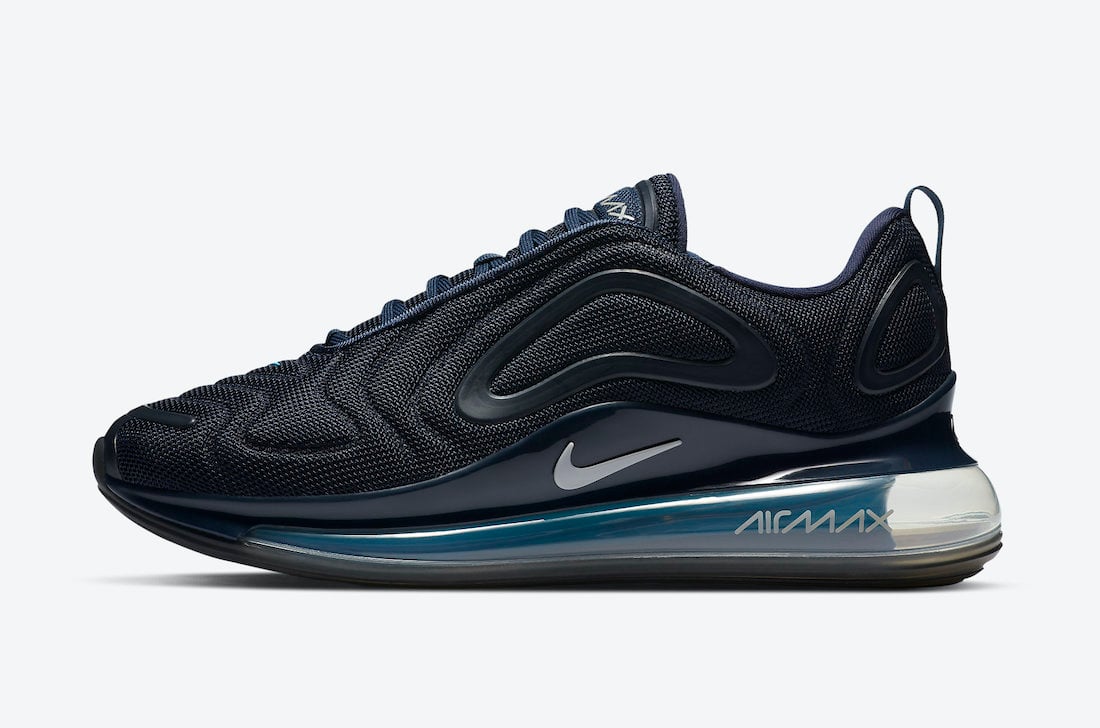 Nike Air Max 720 Navy Silver Light Blue CW2627-400 Release Date Info