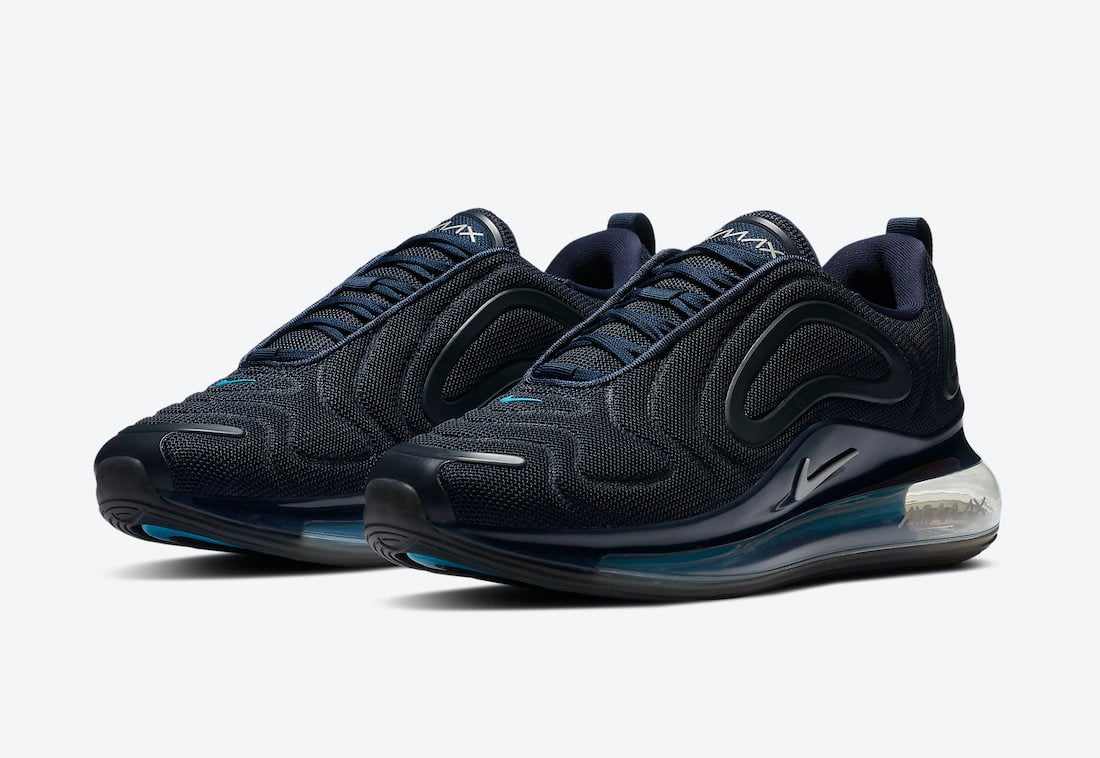 Nike Air Max 720 in Navy and Light Blue