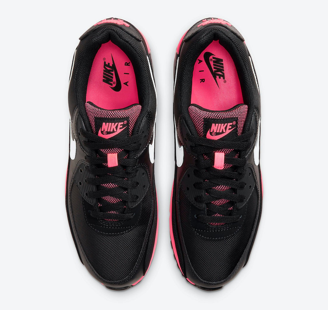 Nike Air Max 90 Black Racer Pink DB3915-003 Release Date Info