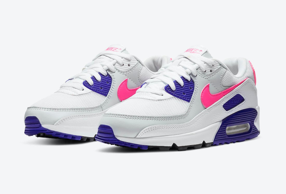 air max 90 purple and black