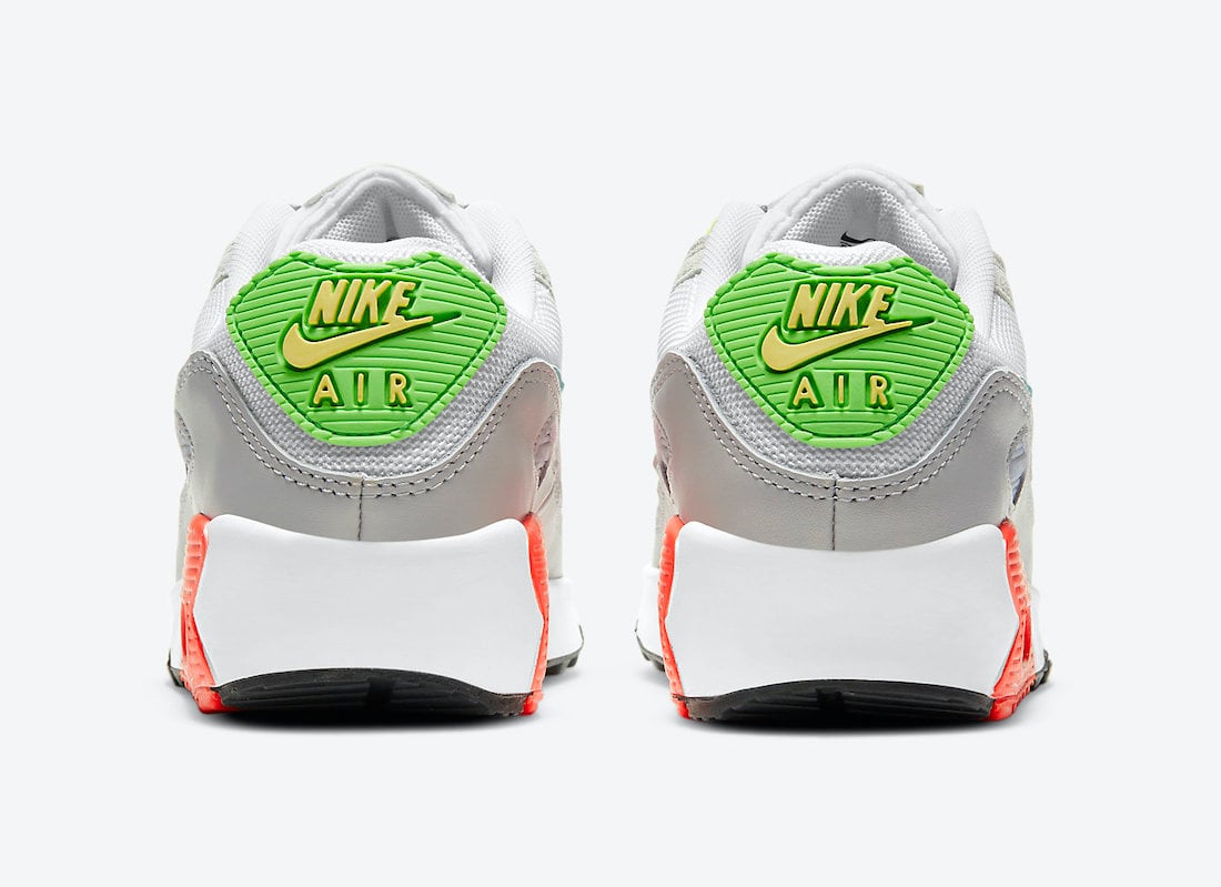 Nike Air Max 90 GS Grey Multi DA5653-001 Release Date Info