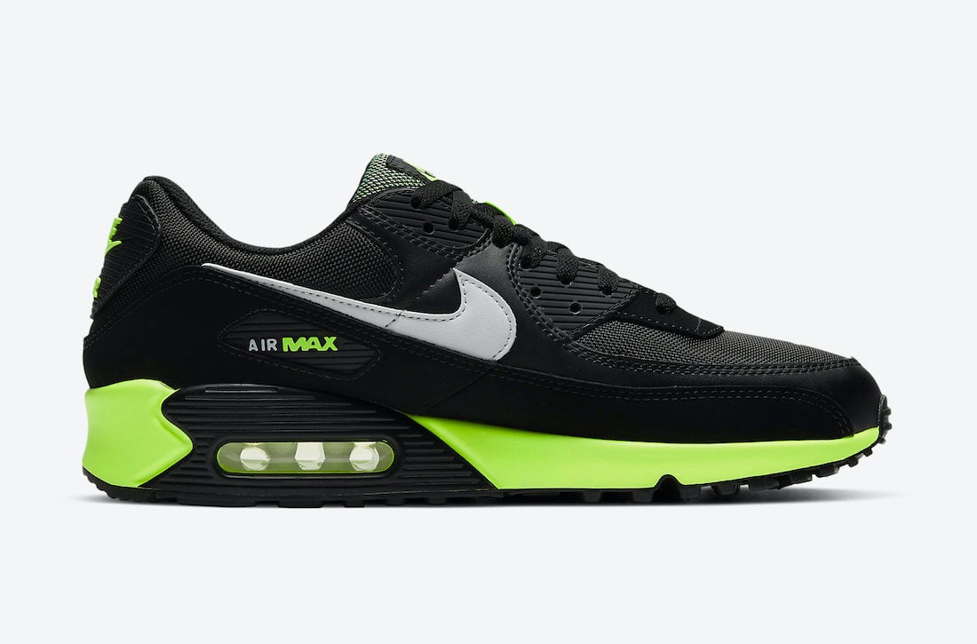 Nike Air Max 90 Hot Lime DB3915-001 Release Date Info