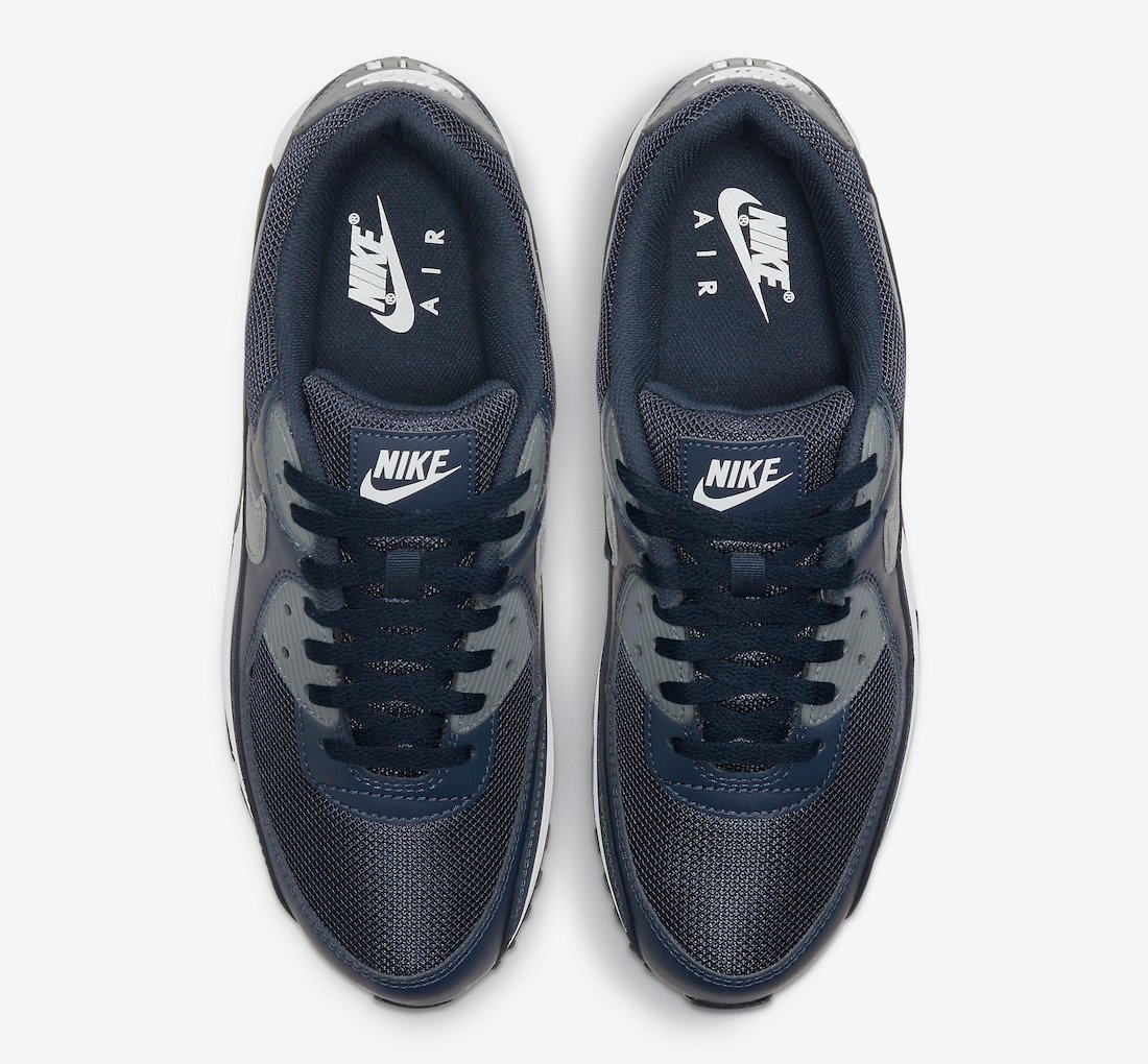 Nike Air Max 90 Navy Grey DH4095-400 Release Date Info