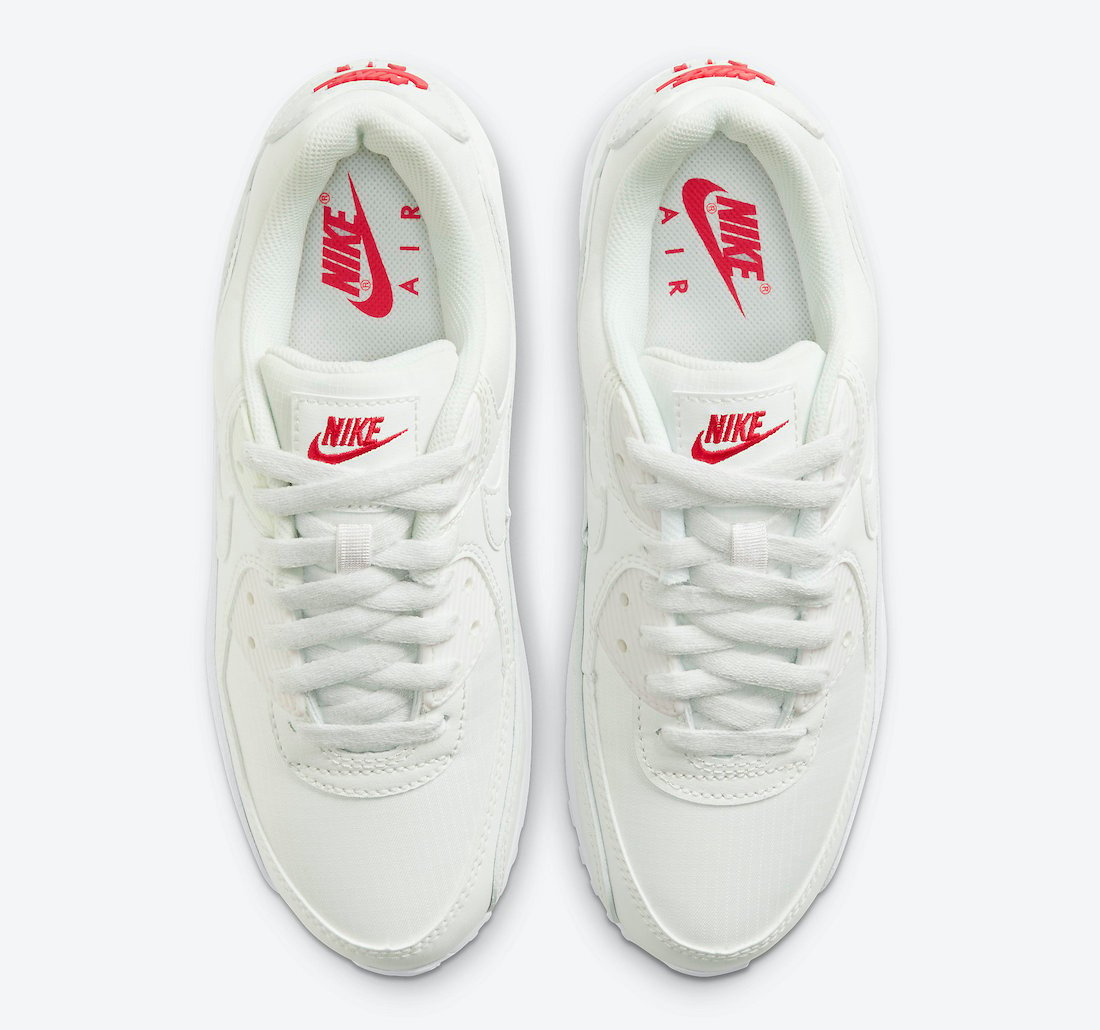 Nike Air Max 90 Sail Red CV8819-102 Release Date Info