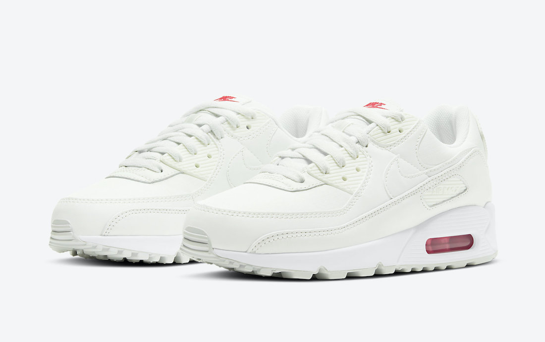Nike Air Max 90 in Sail and Red Releasing Soon