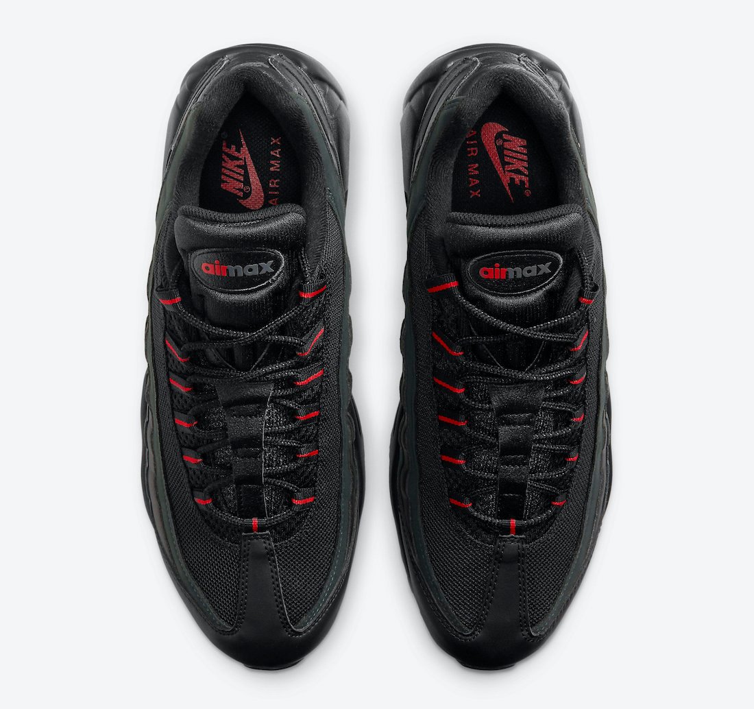 Nike Air Max 95 Black Red DD7114-001 Release Date Info
