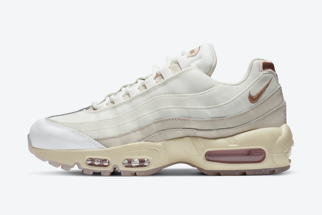 Nike Air Max 95 White Red Bronze CT1897-100 Release Date Info
