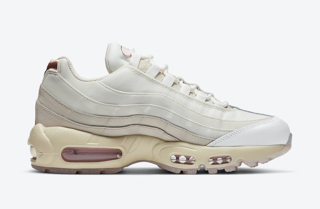 Nike Air Max 95 White Red Bronze CT1897-100 Release Date Info