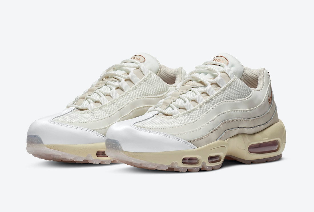 Nike Air Max 95 White Red Bronze CT1897-100 Release Date Info