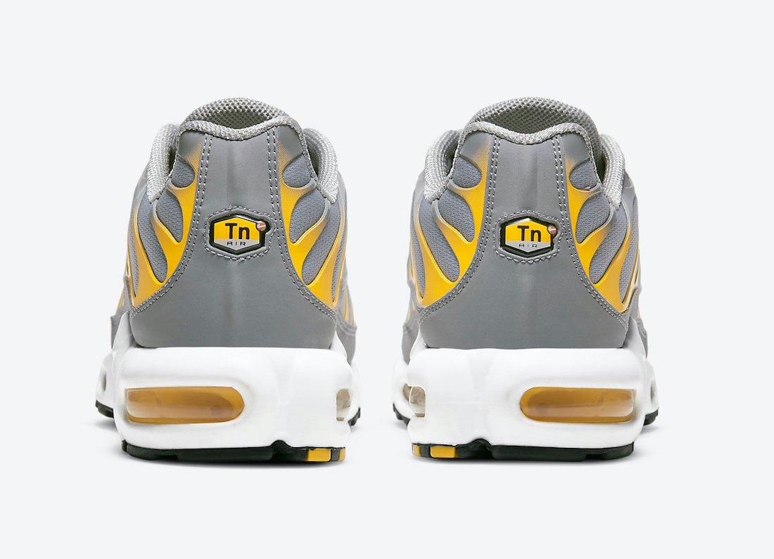 Nike Air Max Plus Grey Yellow DD7111-001 Release Date Info