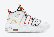 uptempo raygun on feet