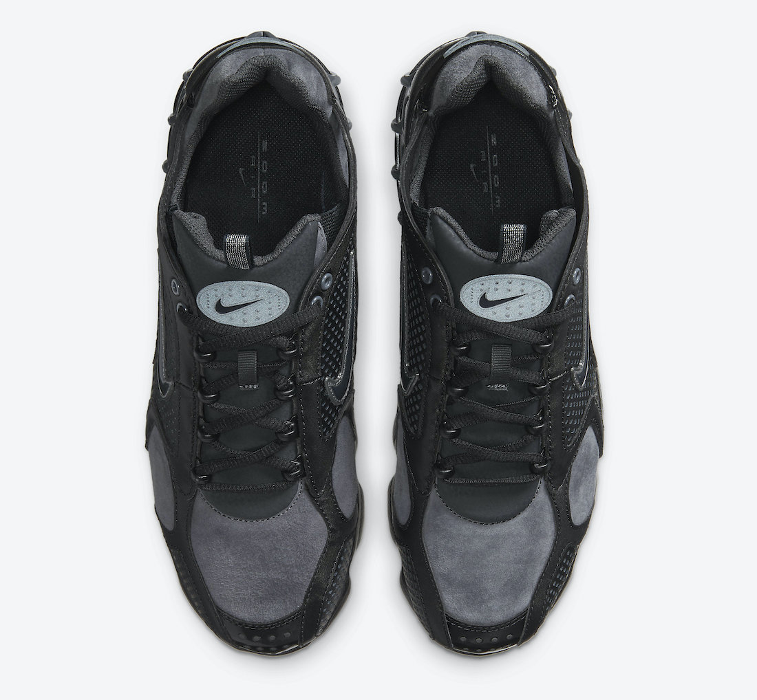 Nike Air Zoom Spiridon Cage 2 SE Black Dark Grey CU1768-001 Release Date Info
