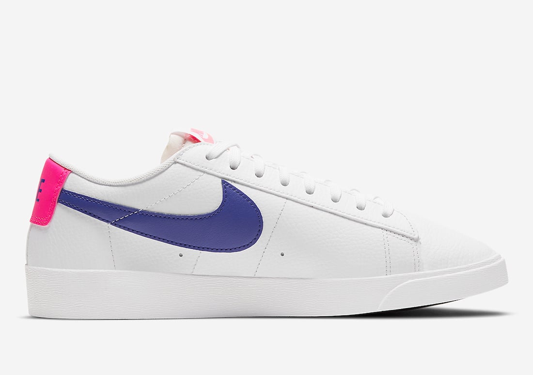 Nike Blazer Low Hyper Pink Concord DC9211-100 Release Date Info