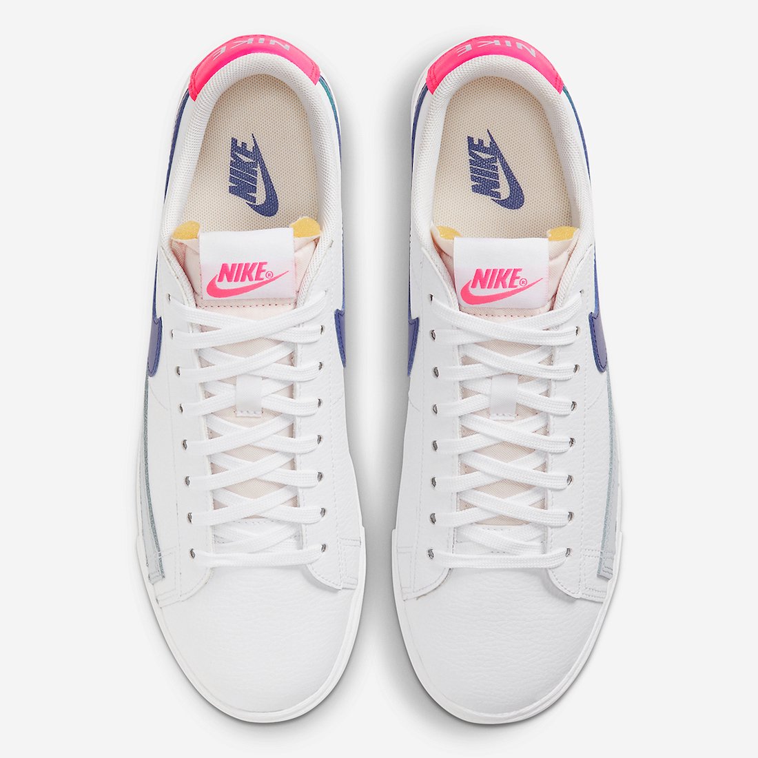 Nike Blazer Low Hyper Pink Concord DC9211-100 Release Date Info