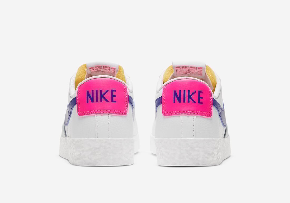 Nike Blazer Low Hyper Pink Concord DC9211-100 Release Date Info