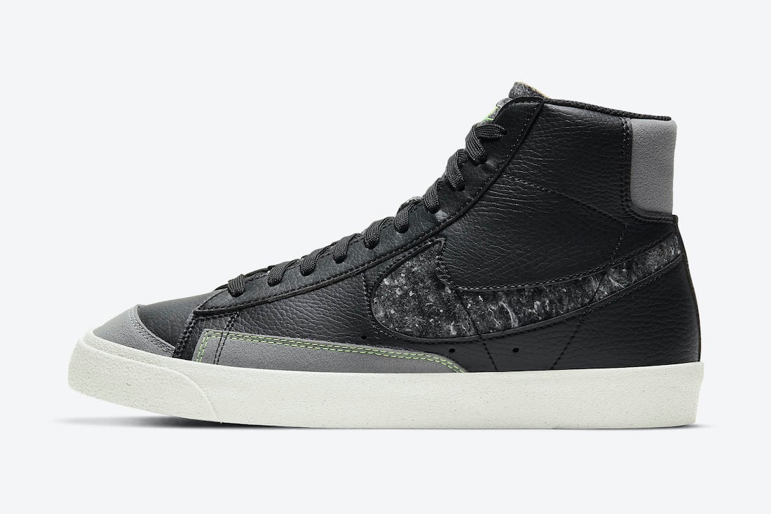 Nike Blazer Mid 77 Vintage Black Smoke Grey CW6726-001 Release Date Info