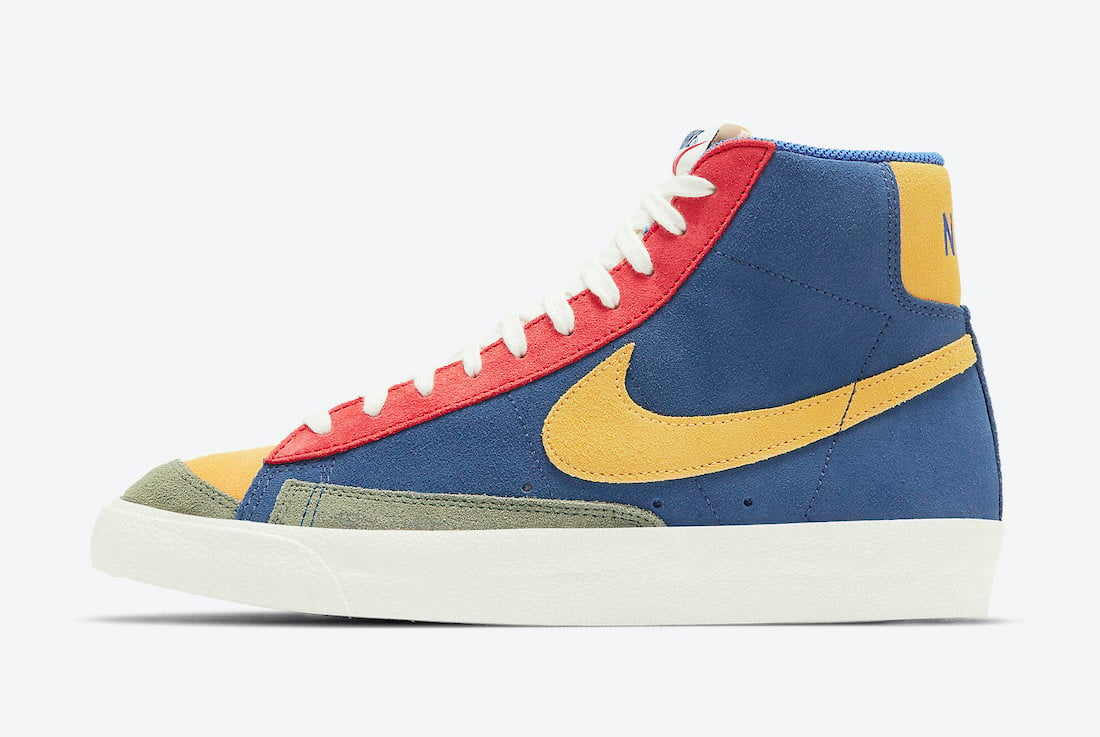 Nike Blazer Mid 77 Vintage Suede Coastal Blue DC9179-476 Release Date Info