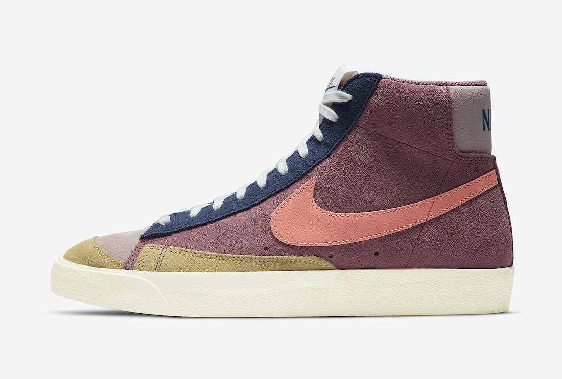 Nike Blazer Mid 77 Vintage Suede Desert Berry DC9179-664 Release Date Info