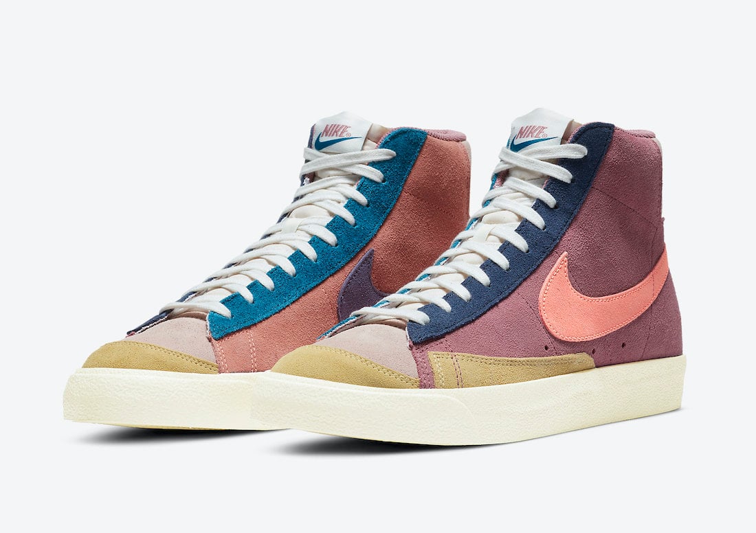 Nike Blazer Mid 77 Vintage Suede Desert Berry DC9179-664 Release Date Info