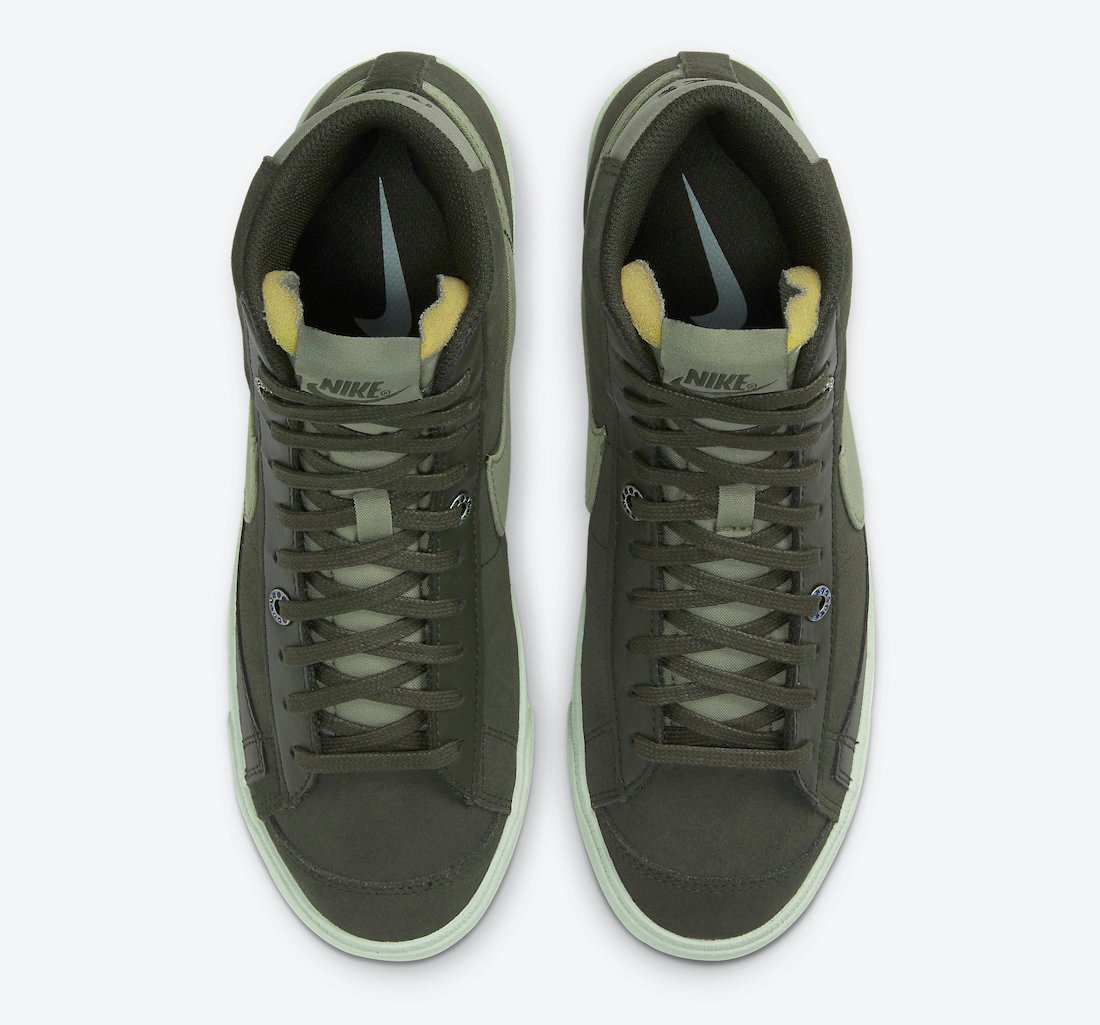 Nike Blazer Mid Olive DH4271-300 Release Date Info | SneakerFiles