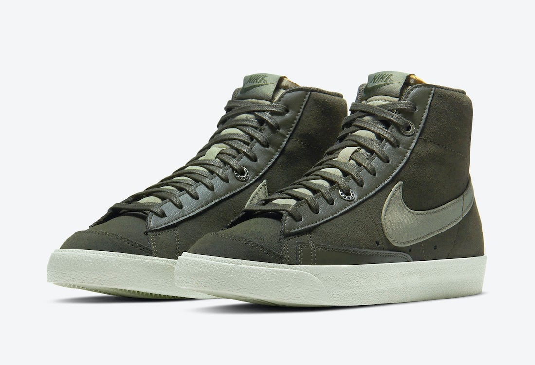 The Nike Blazer Mid is Releasing in Olive