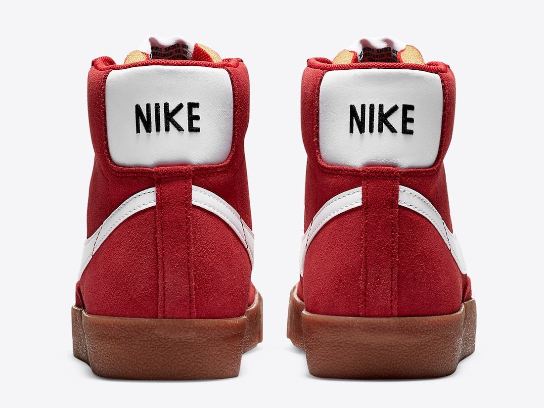 Nike Blazer Mid Suede Red Gum CI1172-600 Release Date Info