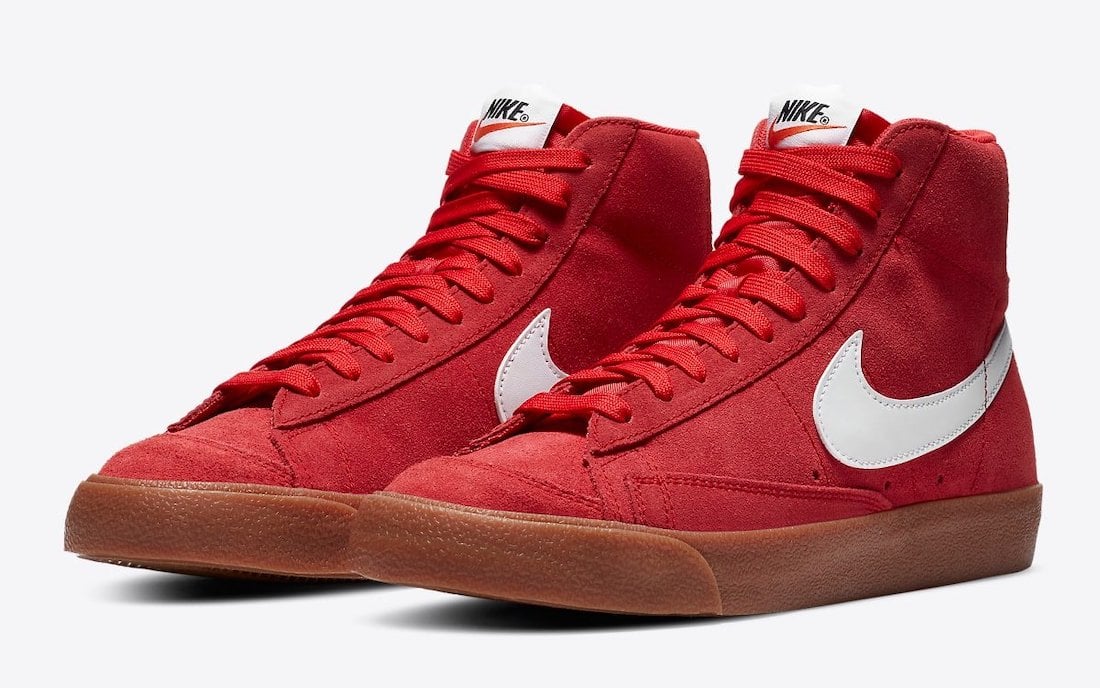 Nike Blazer Mid Suede Red Gum CI1172-600 Release Date Info