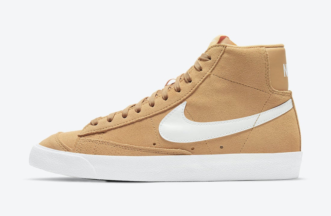 Nike Blazer Mid Wheat Suede DB5461-701 Release Date Info