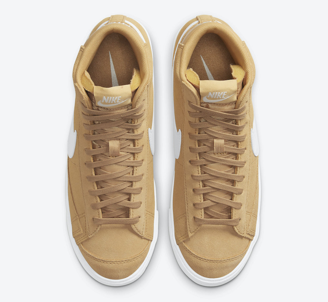 Nike Blazer Mid Wheat Suede DB5461-701 Release Date Info