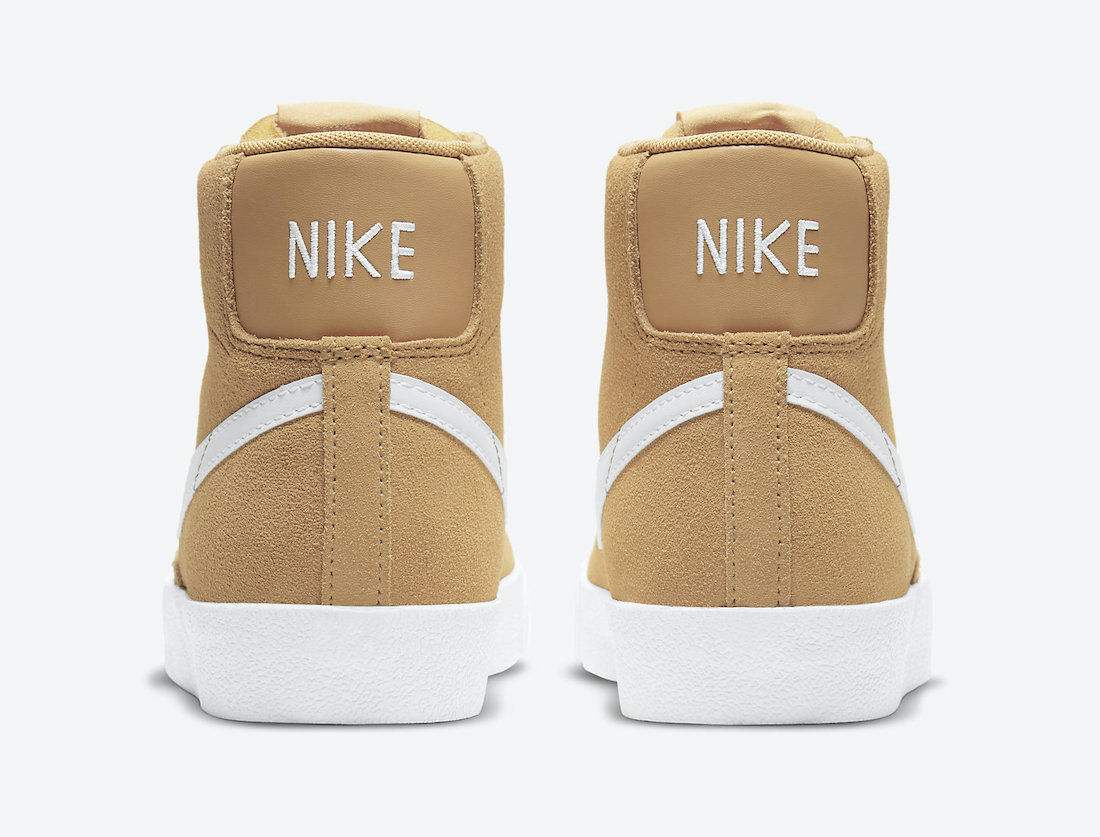 Nike Blazer Mid Wheat Suede DB5461-701 Release Date Info