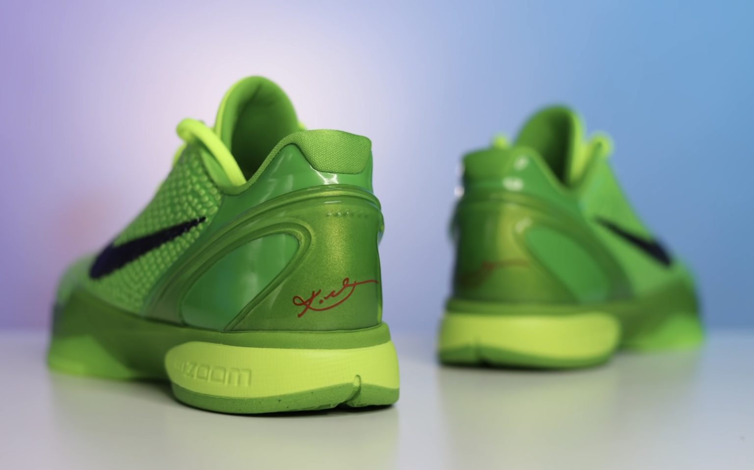 Nike Kobe 6 Protro Grinch 2020 CW2190-300 Release Date
