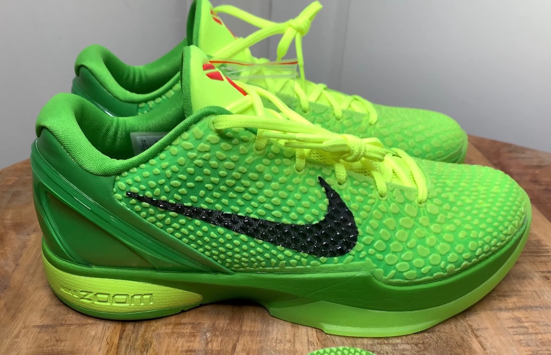 Nike Kobe 6 VI Protro Grinch CW2190-300 Release Info