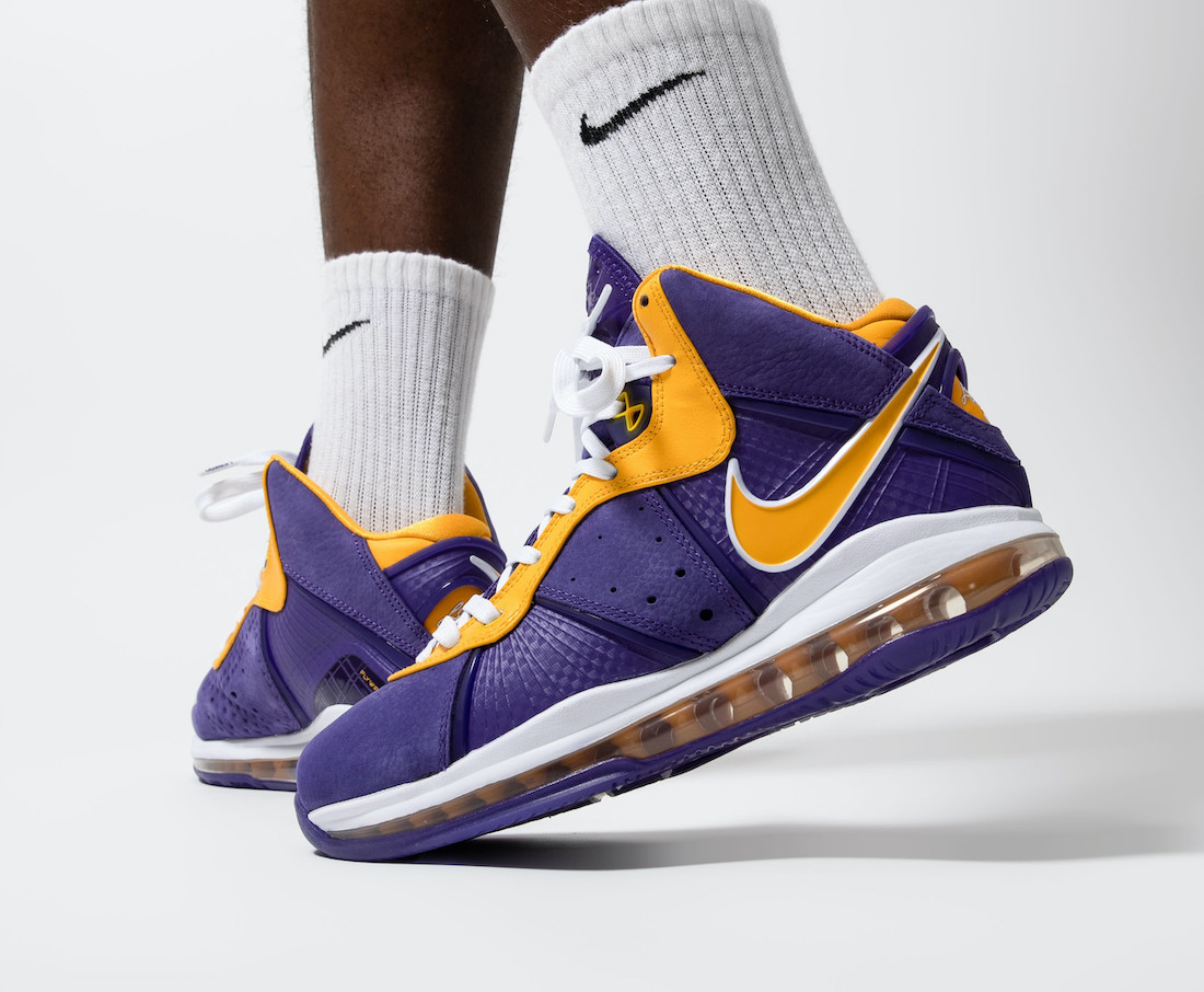 Nike LeBron 8 Lakers DC8380-500 Release Date Info | SneakerFiles