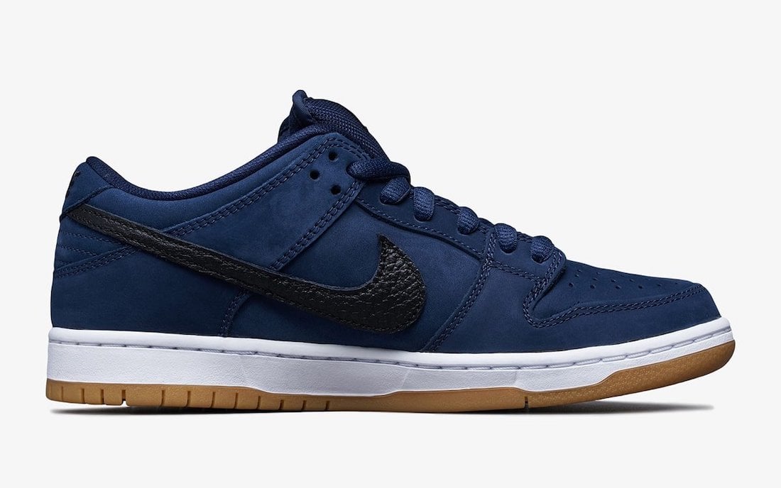 Nike SB Dunk Low Pro ISO Navy Gum CW7463-401 Release Date Info