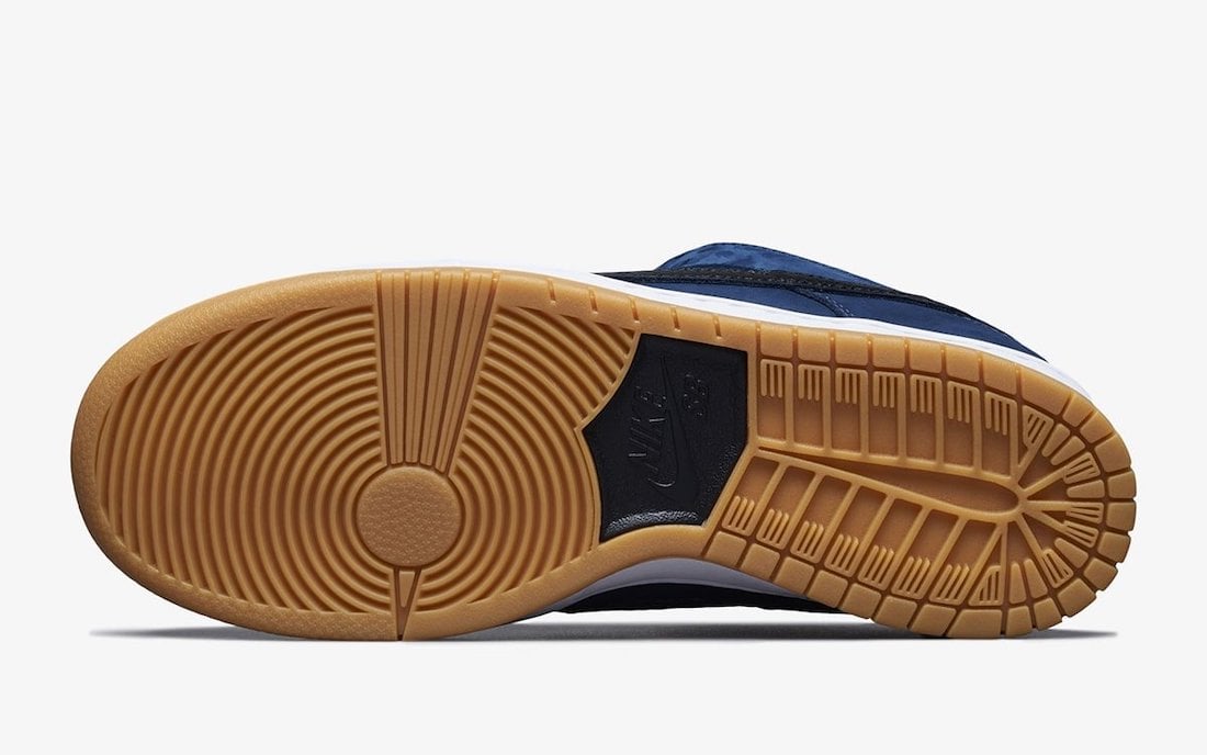 Nike SB Dunk Low Pro ISO Navy Gum CW7463-401 Release Date Info