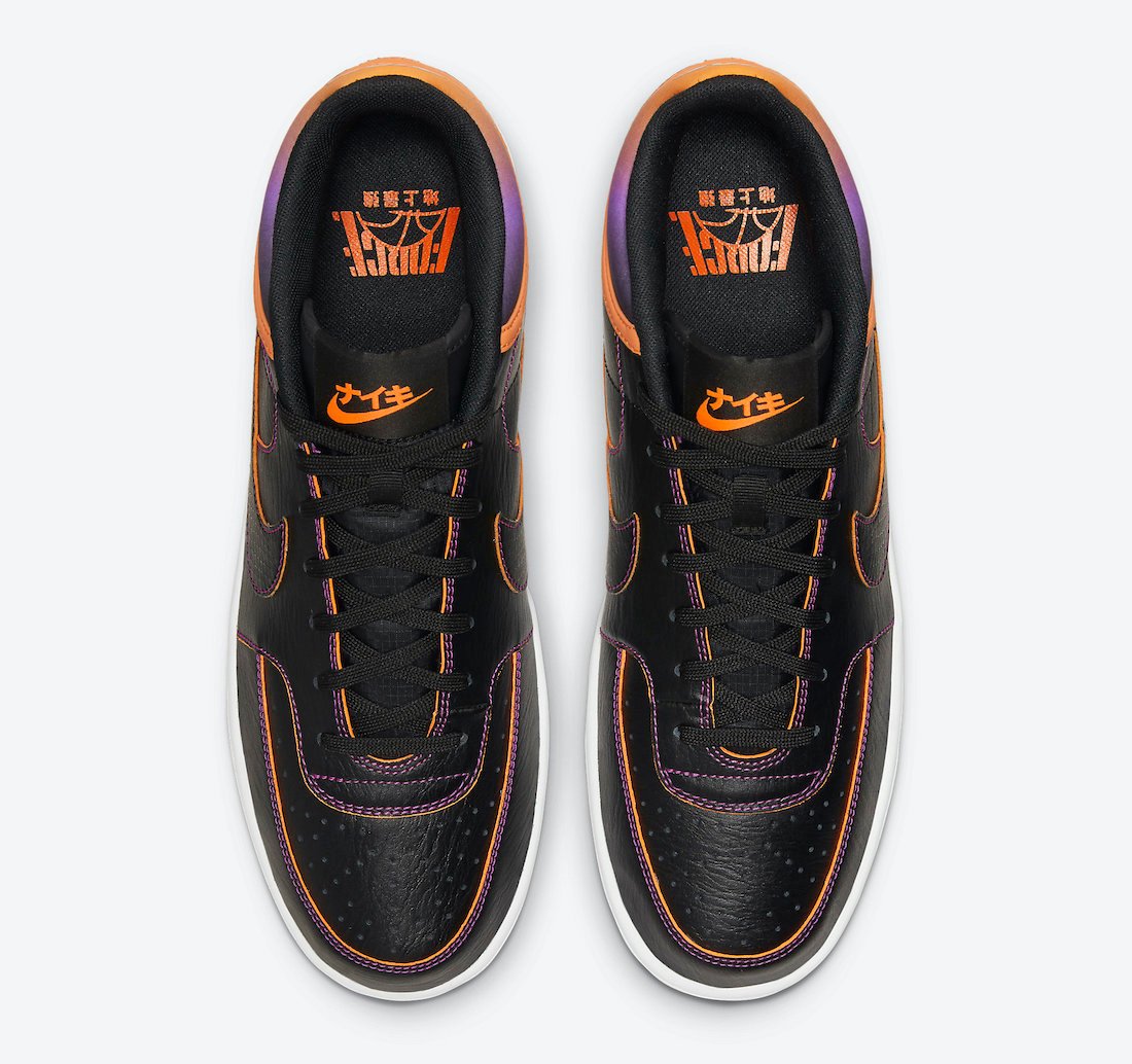 Nike Sky Force 3/4 Black Purple Orange CZ7872-001 Release Date Info