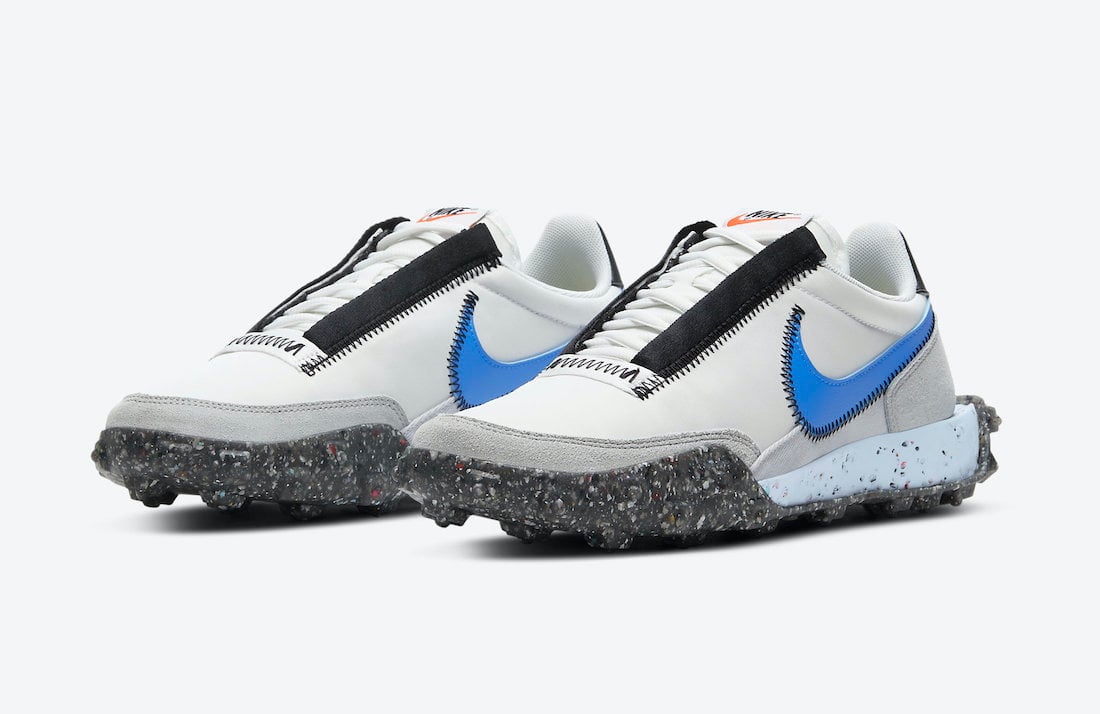 Nike Waffle Racer Crater in ‘Photo Blue’